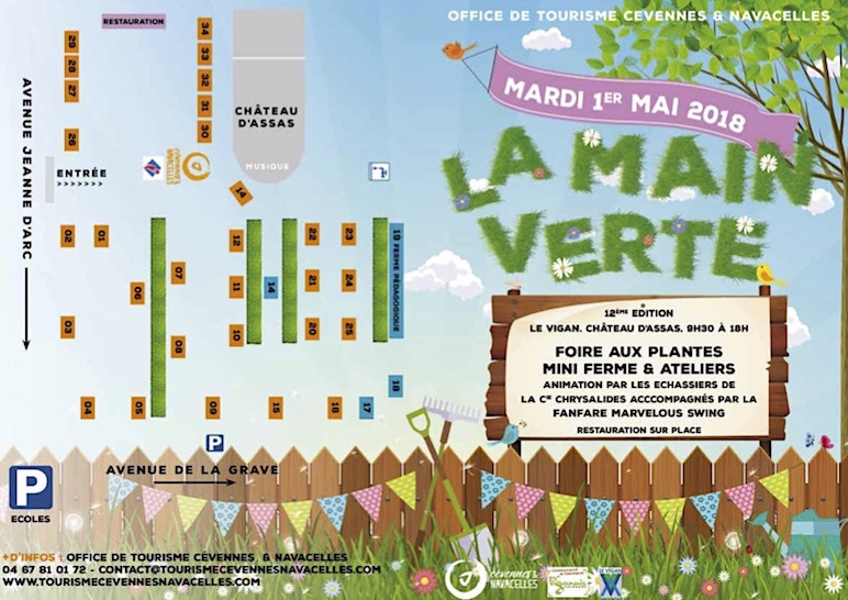 Affiche Foire aux Plantes 2018