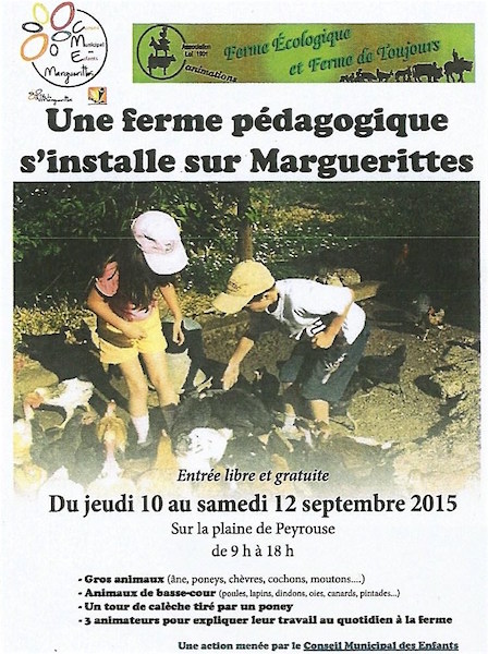 Affiche annonçant l'événement